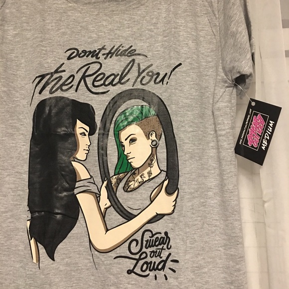 Don’t Hide the Real You / Swear Out Loud Apparel - Picture 6 of 7